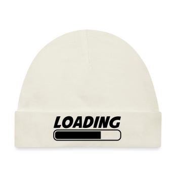 loading - Baby Premium Organic Mütze - Naturweiß - Vorne
