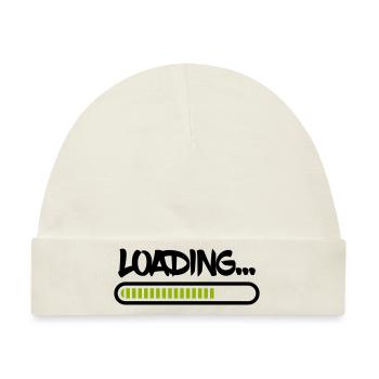 loading - Baby Premium Organic Mütze - Naturweiß - Vorne