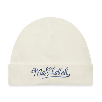 Mashallah - Baby Premium Organic Mütze - Naturweiß - Vorne