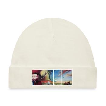 Surreal Painting / DECOE - Baby Premium Organic Mütze - Naturweiß - Vorne