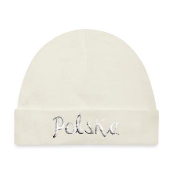 Polska, Polen, Poland - Baby Premium Organic Mütze - Naturweiß - Vorne