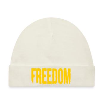 Freedom - Baby Premium Organic Mütze - Naturweiß - Vorne