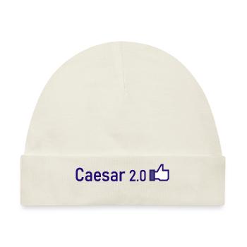 Caesar 2 0 - Baby Premium Organic Mütze - Naturweiß - Vorne