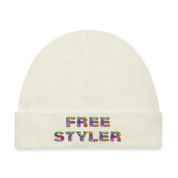 Free Styler - Baby Premium Organic Mütze - Naturweiß - Vorne