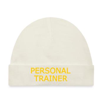 Personal trainer - Baby Premium Organic Mütze - Naturweiß - Vorne