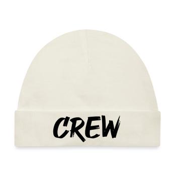 crew - Baby Premium Organic Mütze - Naturweiß - Vorne