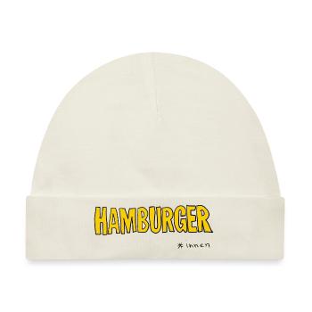 Hamburger*innen - Baby Premium Organic Mütze - Naturweiß - Vorne