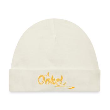 Onkel Onkel - Baby Premium Organic Mütze - Naturweiß - Vorne
