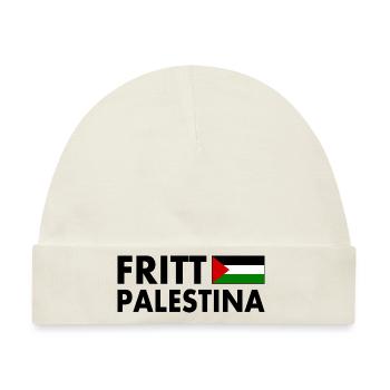 Fritt palestina - Baby Premium Organic Mütze - Naturweiß - Vorne