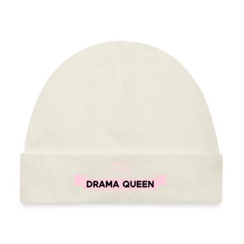 Little Drama Queen - Baby Premium Organic Mütze - Naturweiß - Vorne