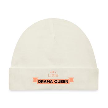 Little Drama Queen - Baby Premium Organic Mütze - Naturweiß - Vorne
