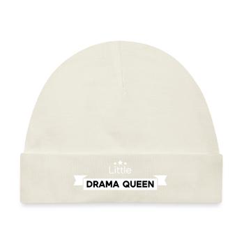 Little Drama Queen - Baby Premium Organic Mütze - Naturweiß - Vorne