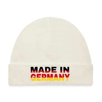 made in Germany - Baby Premium Organic Mütze - Naturweiß - Vorne