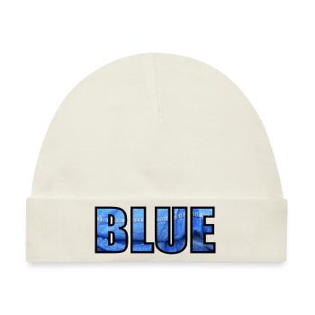 BLUE - Baby Premium Organic Mütze - Naturweiß - Vorne