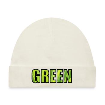 GREEN - Baby Premium Organic Mütze - Naturweiß - Vorne