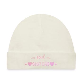 Freunde - Soul Sisters - Baby Premium Organic Mütze - Naturweiß - Vorne