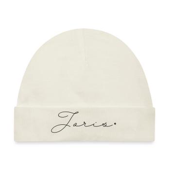 Name Joris - Baby Premium Organic Mütze - Naturweiß - Vorne