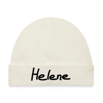 Helene - Baby Premium Organic Mütze - Naturweiß - Vorne