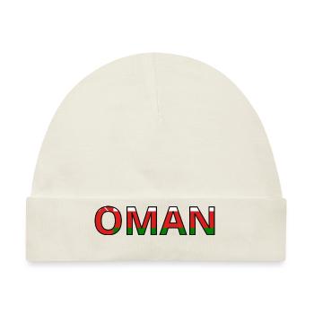 Flagge von Oman - Baby Premium Organic Mütze - Naturweiß - Vorne
