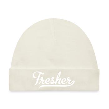 Fresher - Baby Premium Organic Mütze - Naturweiß - Vorne