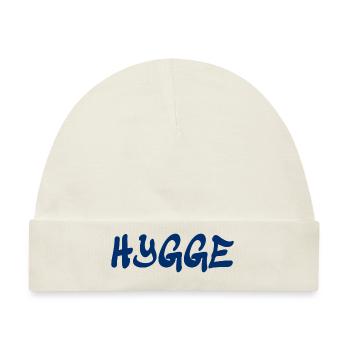 Hygge - Dänische Tradition - Lebensgefühl - Nett - Baby Premium Organic Mütze - Naturweiß - Vorne