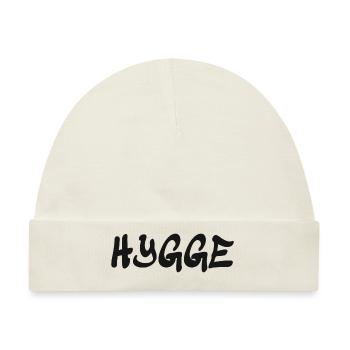Hygge - Dänische Tradition - Lebensgefühl - Nett - Baby Premium Organic Mütze - Naturweiß - Vorne