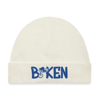 biken - Baby Premium Organic Mütze - Naturweiß - Vorne