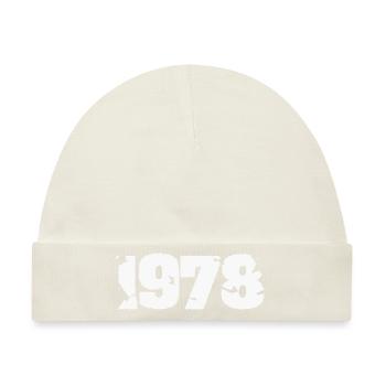 1978 - Baby Premium Organic Mütze - Naturweiß - Vorne