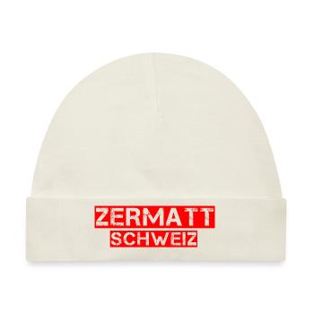Zermatt - Baby Premium Organic Mütze - Naturweiß - Vorne