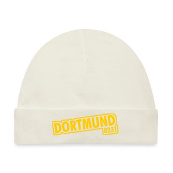 Dortmund - 0231 - Vorwahl - Baby Premium Organic Mütze - Naturweiß - Vorne