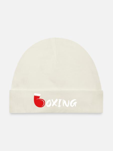 Boxing - Baby Premium Organic Mütze - Naturweiß