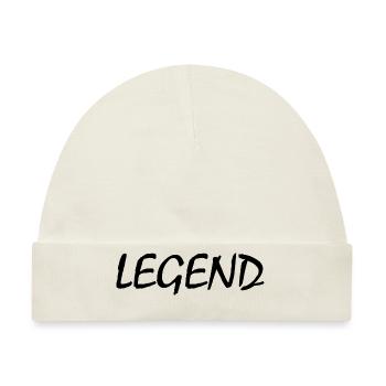 Legend - Baby Premium Organic Mütze - Naturweiß - Vorne