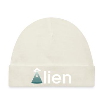 Alien - Baby Premium Organic Mütze - Naturweiß - Vorne
