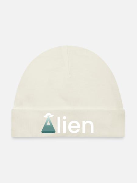 Alien - Baby Premium Organic Mütze - Naturweiß