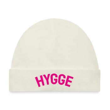 Hygge Scandinavian Lifestyle - Baby Premium Organic Mütze - Naturweiß - Vorne