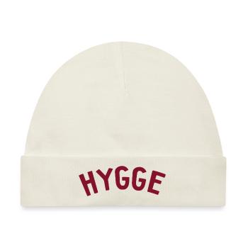 Hygge Scandinavian Lifestyle - Baby Premium Organic Mütze - Naturweiß - Vorne