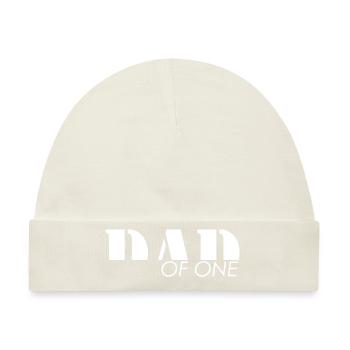 Vater eines Kindes - Papa - Baby Premium Organic Mütze - Naturweiß - Vorne