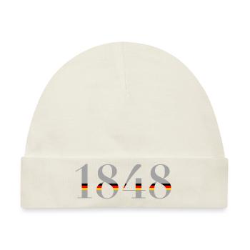 1848 - Baby Premium Organic Mütze - Naturweiß - Vorne