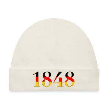 1848 - Baby Premium Organic Mütze - Naturweiß - Vorne