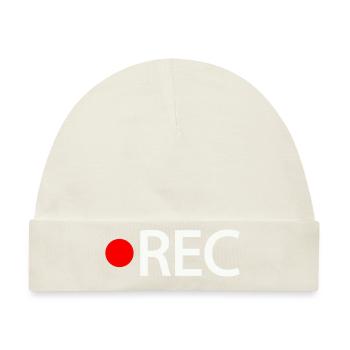 rec - Baby Premium Organic Mütze - Naturweiß - Vorne