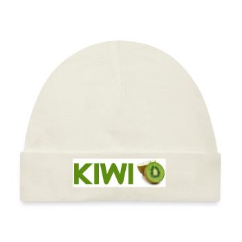 Kiwi - Baby Premium Organic Mütze - Naturweiß - Vorne