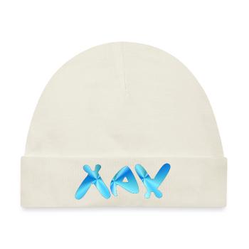 Max - Baby Premium Organic Mütze - Naturweiß - Vorne