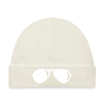 sonnenbrille - Baby Premium Organic Mütze - Naturweiß - Vorne