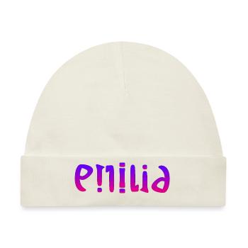 Emilia - Baby Premium Organic Mütze - Naturweiß - Vorne
