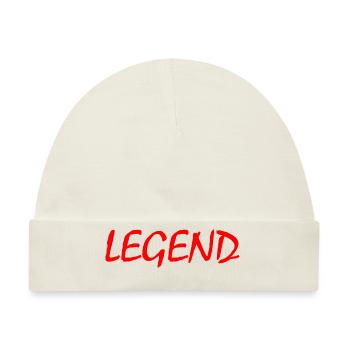 Legend - Baby Premium Organic Mütze - Naturweiß - Vorne