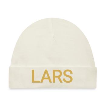 Lars - Baby Premium Organic Mütze - Naturweiß - Vorne