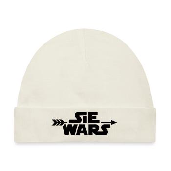 Sie wars - Baby Premium Organic Mütze - Naturweiß - Vorne