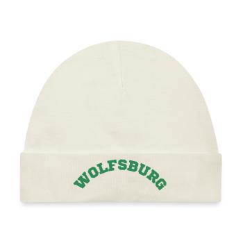 Wolfsburg - Baby Premium Organic Mütze - Naturweiß - Vorne