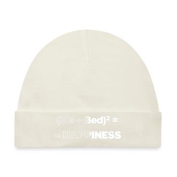 Happiness - Baby Premium Organic Mütze - Naturweiß - Vorne