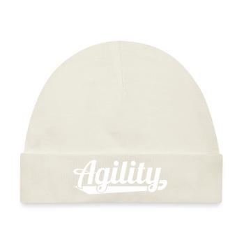 Agility - Baby Premium Organic Mütze - Naturweiß - Vorne